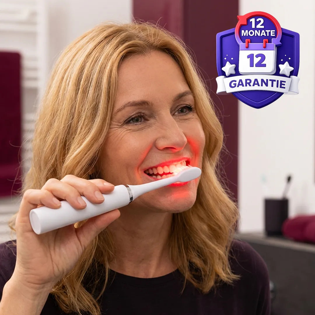 DualWave Rotlicht Therapie Schall Zahnbürste - Therapie Solo