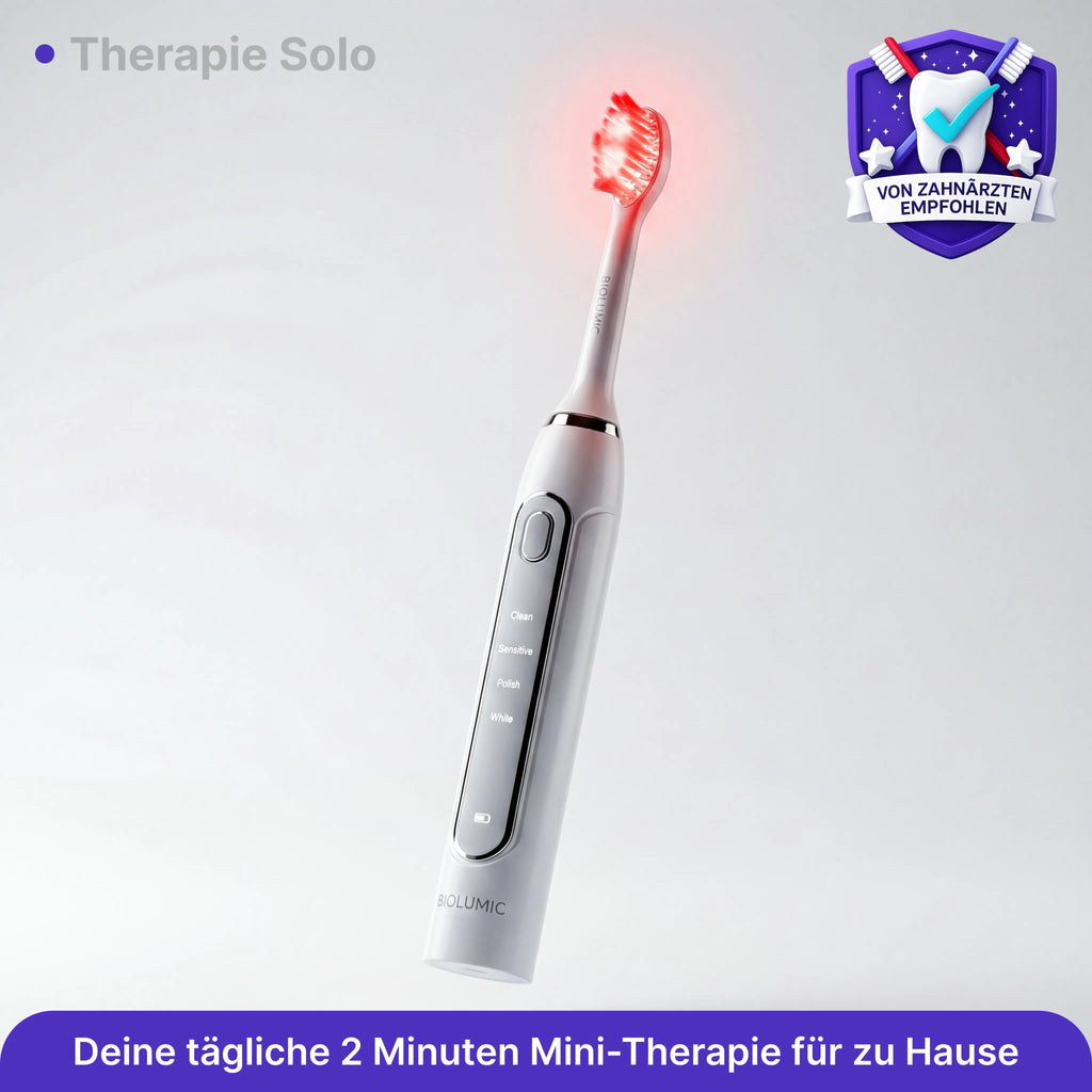 DualWave Rotlicht Therapie Schall Zahnbürste - Therapie Solo